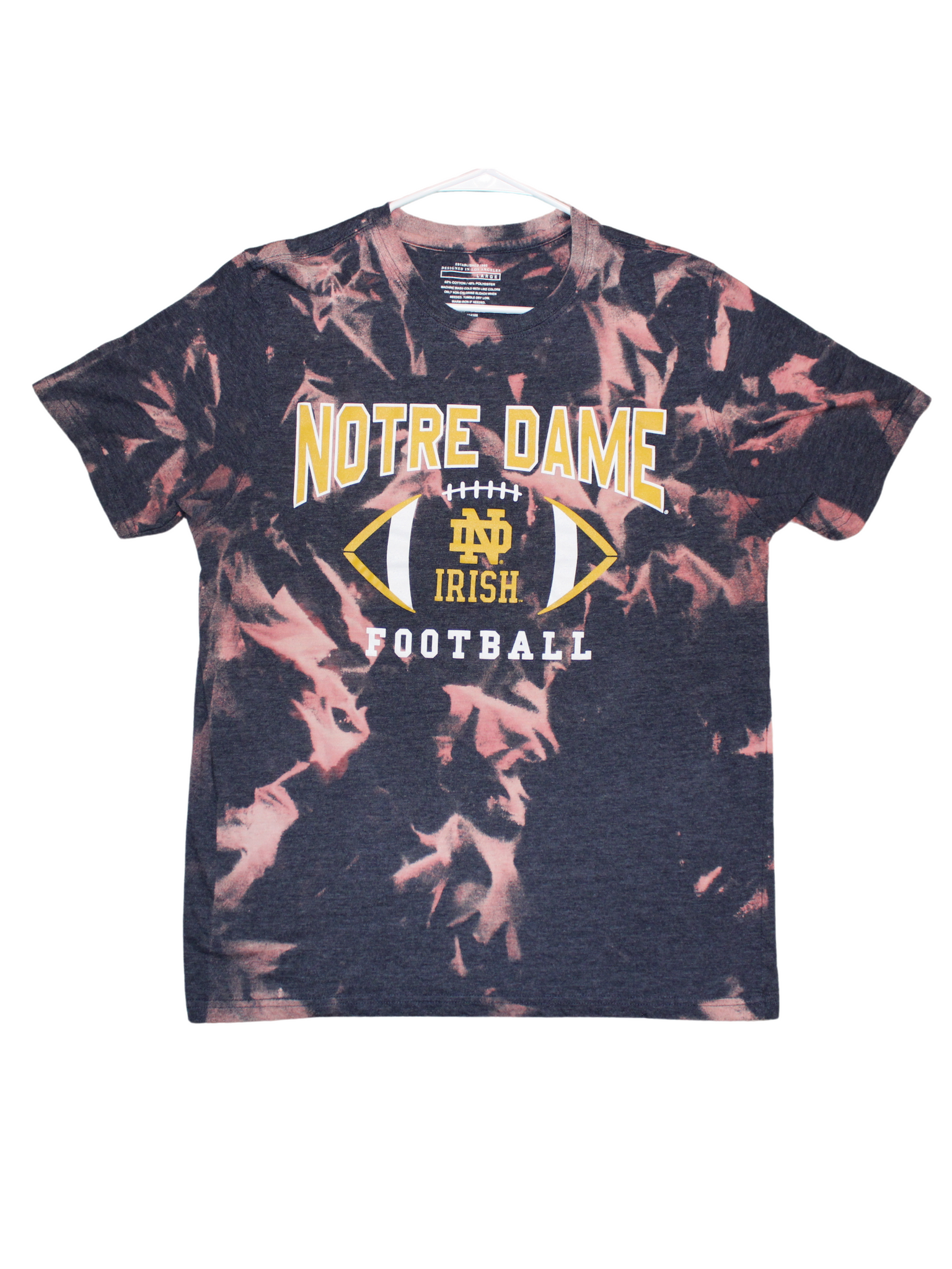University of Notre Dame Football Bleached Shirt
