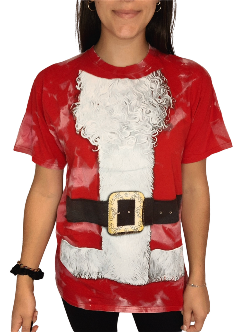 Santa Bleached Shirt
