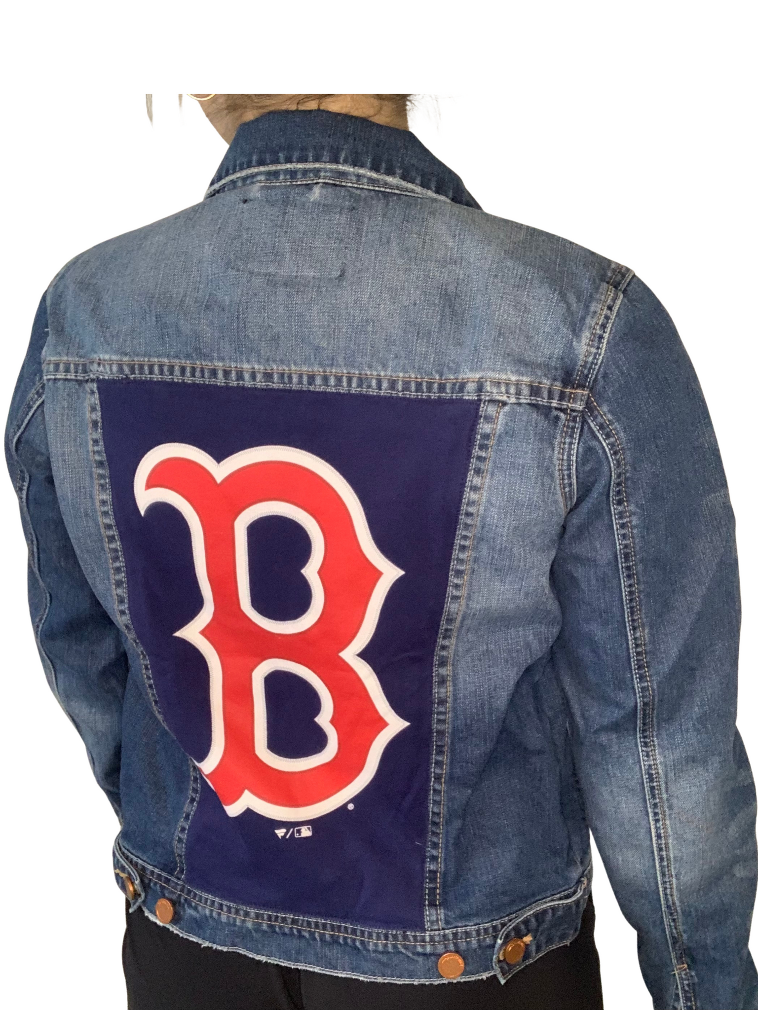 Red sox online denim jacket
