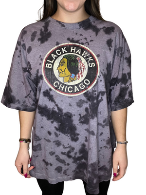 Chicago Blackhawks Tie Dye Shirt