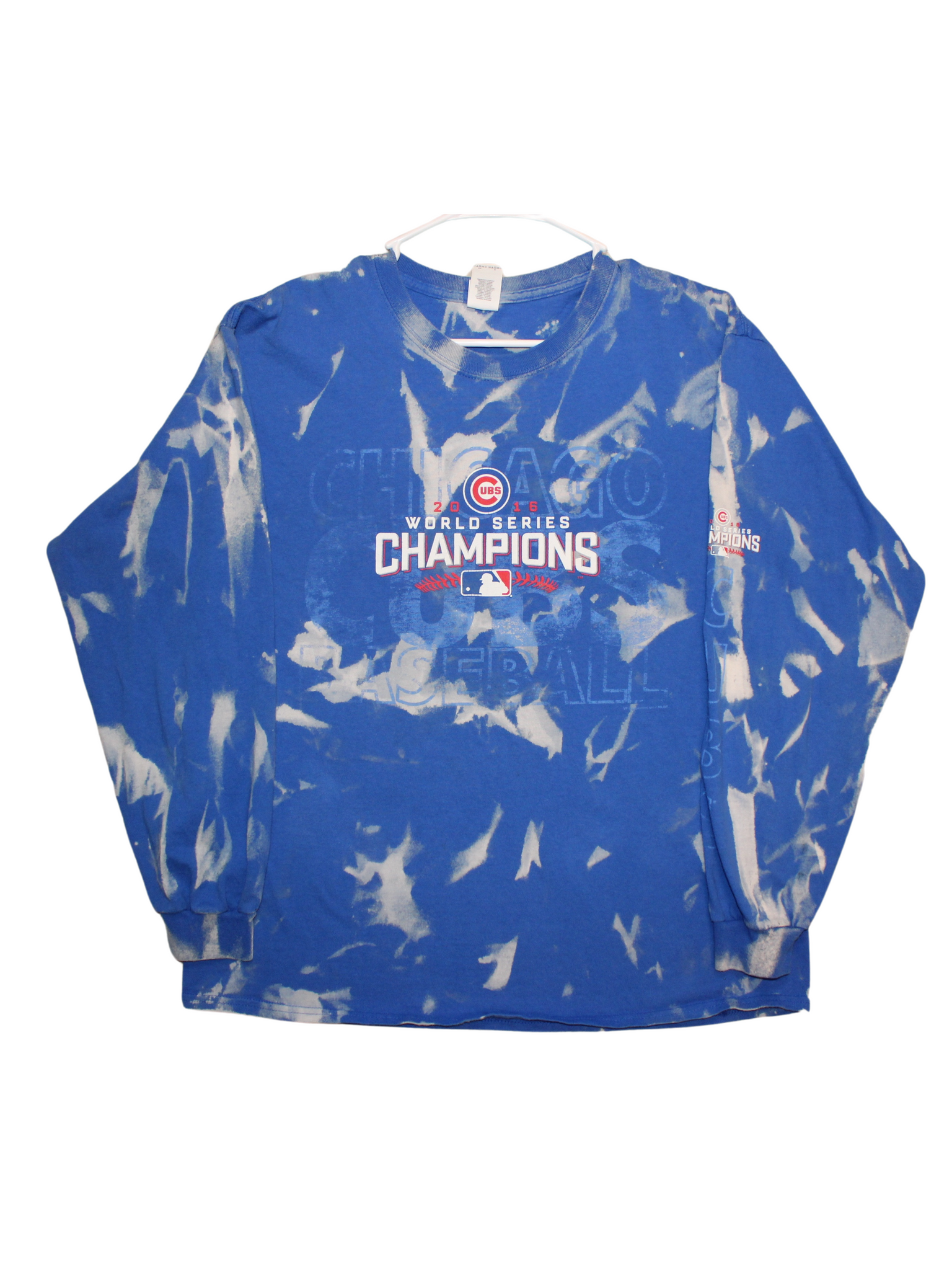 Chicago Cubs 2016 World Series Champions Bleached Shirt – Kampus