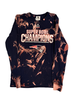 New England Patriots Super Bowl LI Bleached Long Sleeve