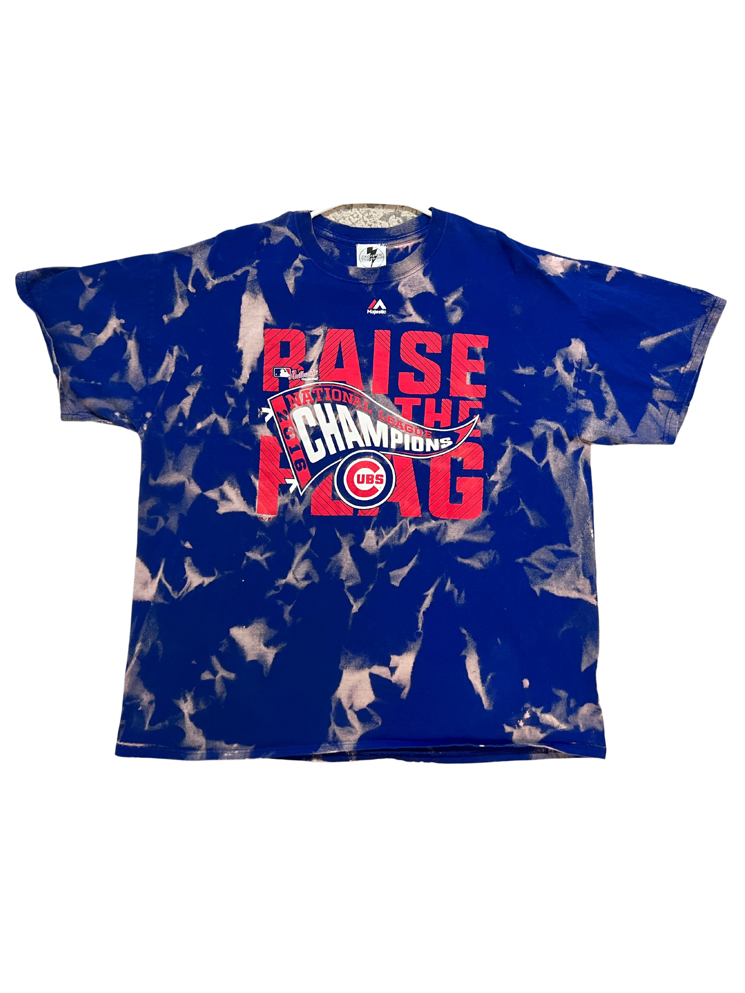 Chicago Cubs National League Champions Bleached Shirt