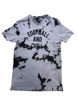 Football & Chill Tie Dye Shirt