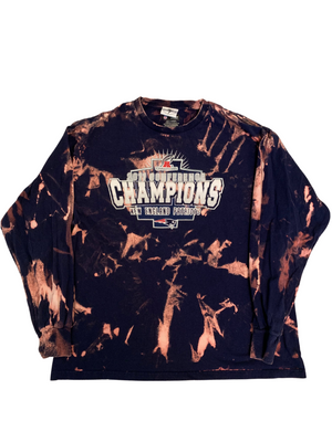 New England Patriots 2011 Conference Champions Bleached Long Sleeve