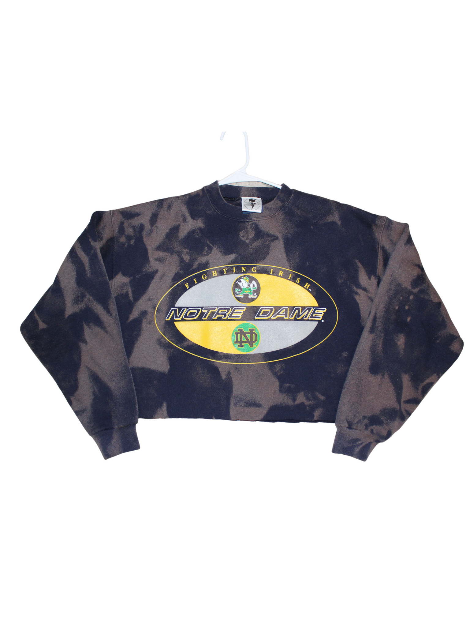 Notre dame 2025 cropped sweatshirt