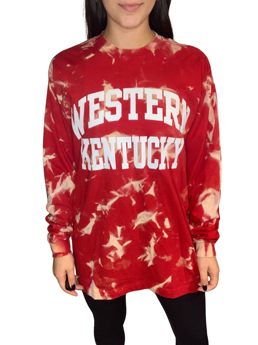 Western Kentucky University Bleached Long Sleeve Shirt