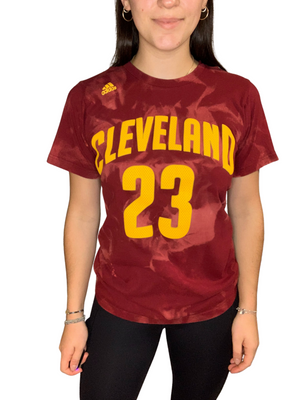 Cleveland Cavaliers Lebron James Bleached Shirt