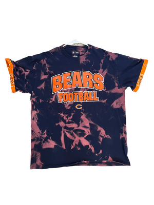 Chicago Bears Bandana Sleeve Bleached Shirt