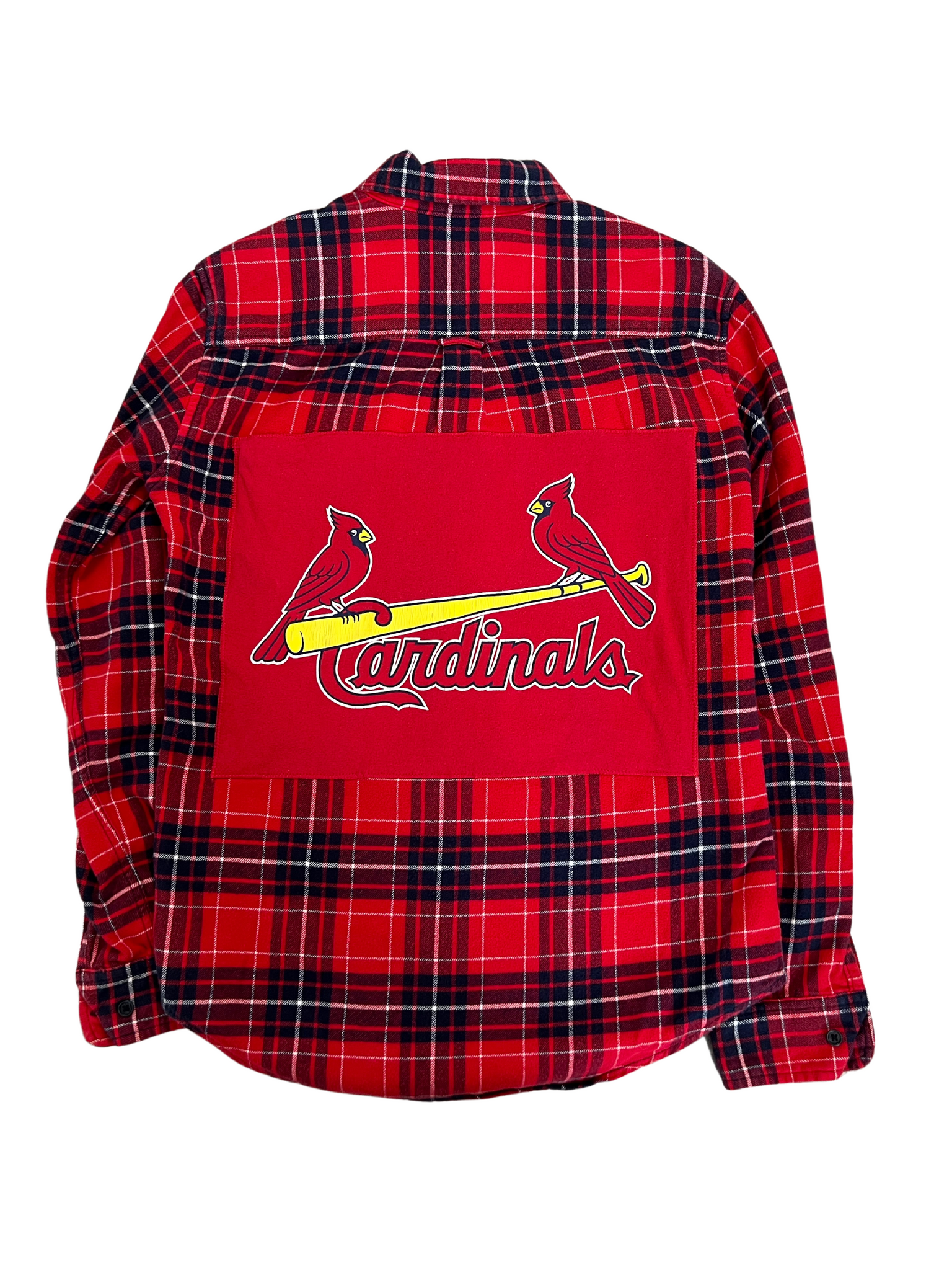 St.Louis Cardinals Flannel Shirt – Kampus Kustoms