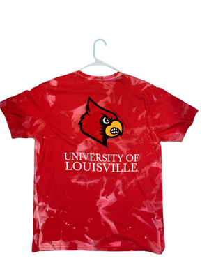 University of Louisville Bleached Pocket Shirt