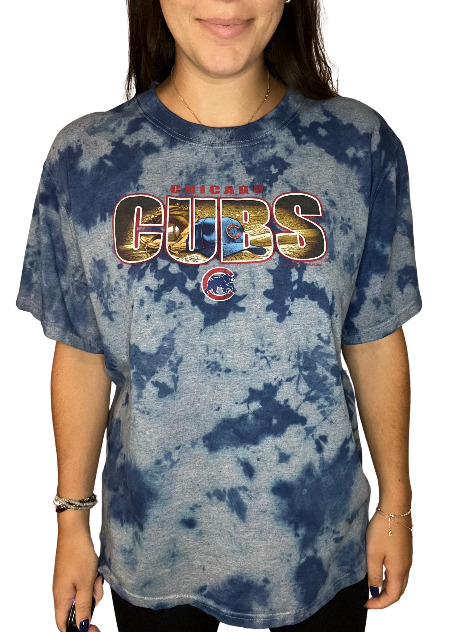 Chicago Cubs Tie Dye Shirt – Kampus Kustoms