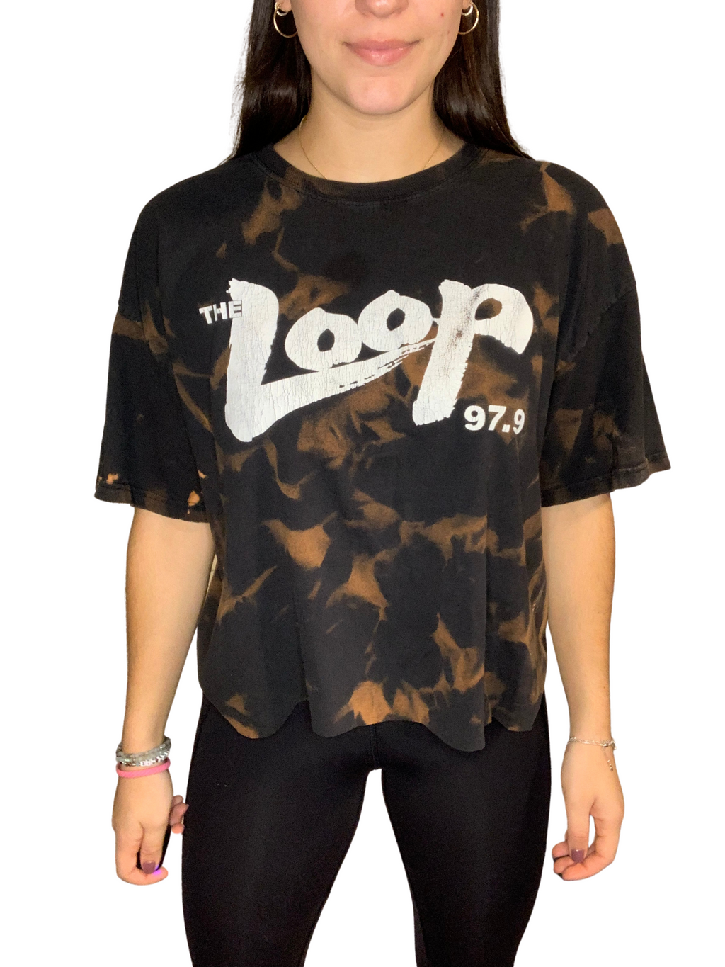 The Loop Bleached & Cropped Shirt