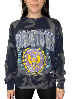 Vintage Georgetown Bleached Sweatshirt