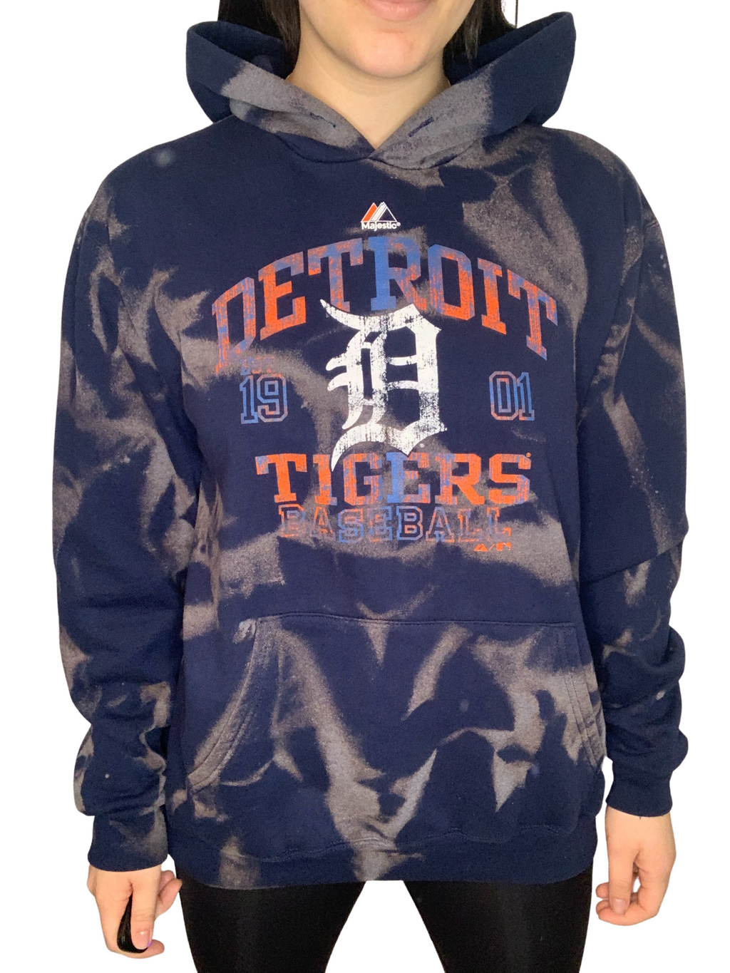 Detroit Tigers Bleached Sweatshirt