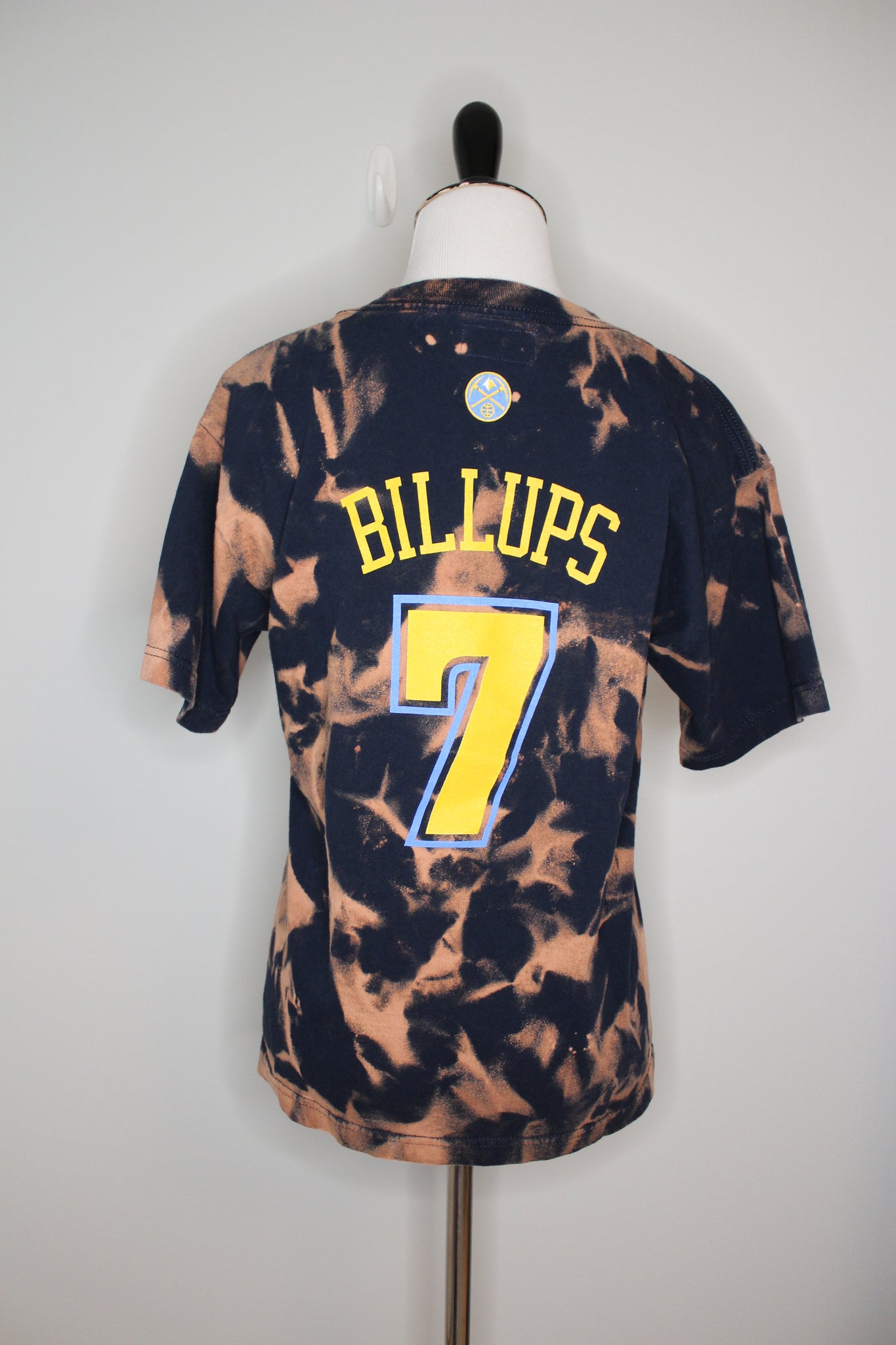 Denver Nuggets Billups Bleached Shirt