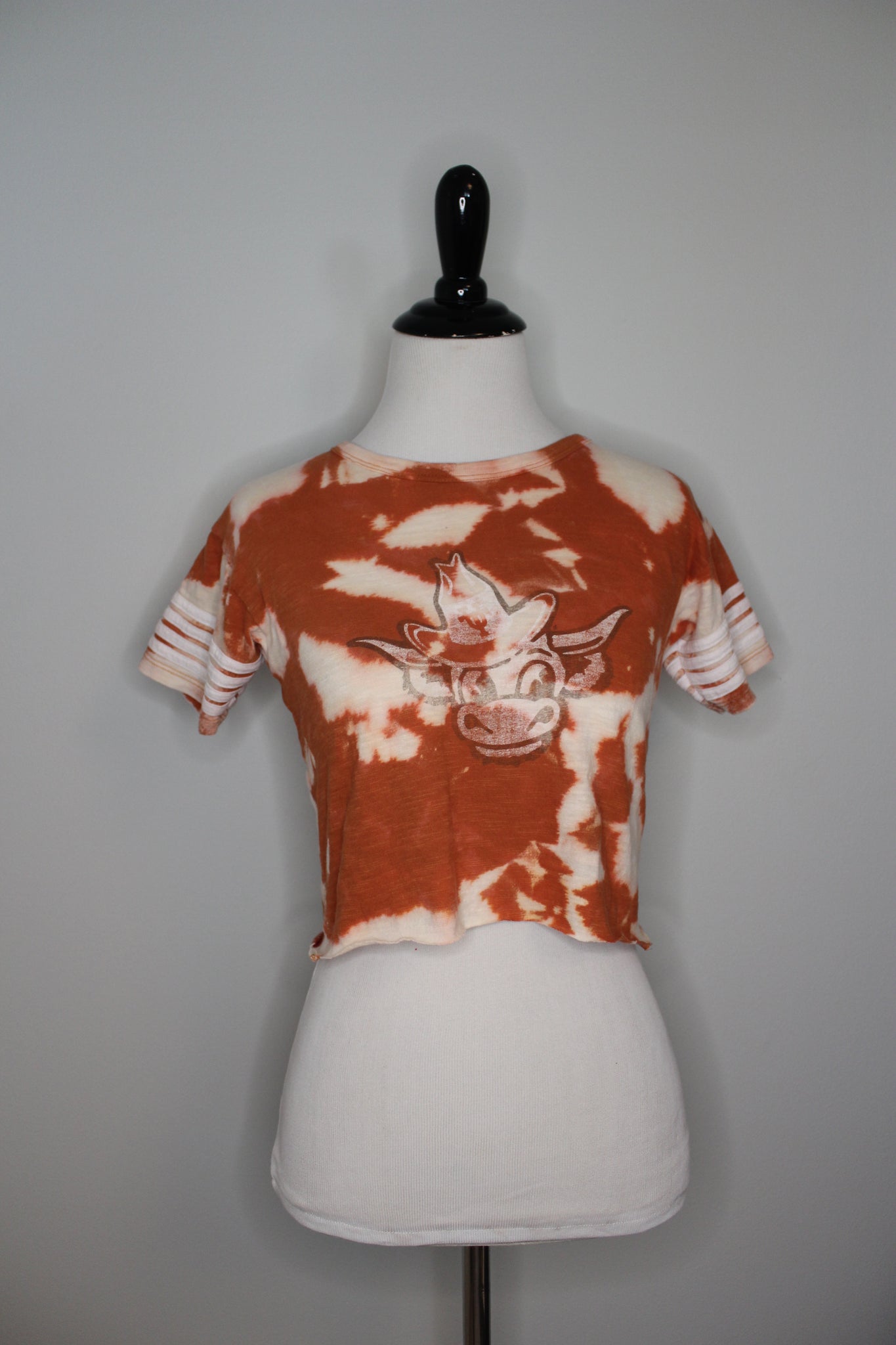 Texas Bleached and Cropped Shirt