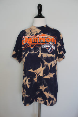 Detroit Tigers 2012 American League Champions Bleached Shirt