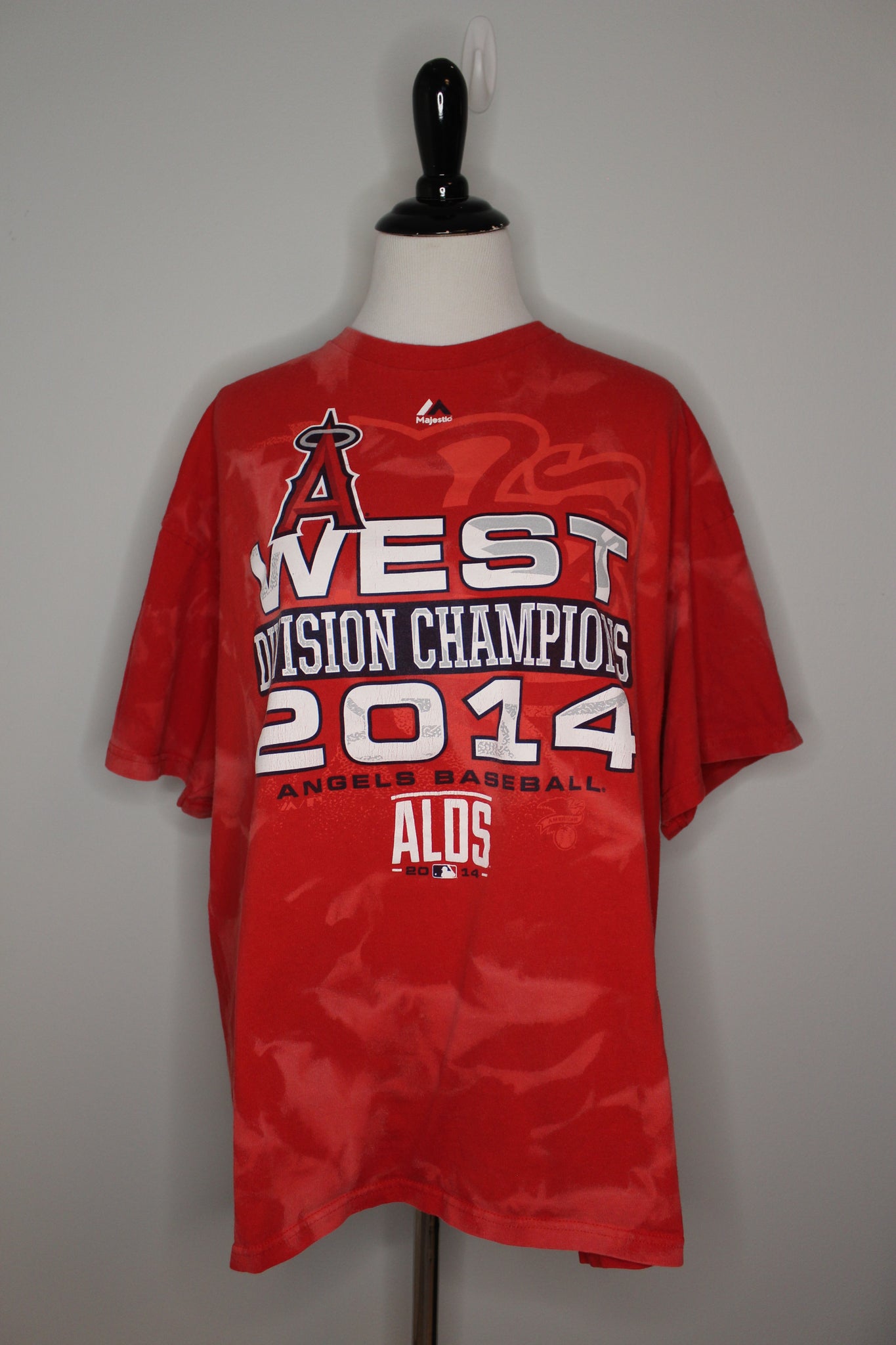 Los Angeles Angels 2014 West Division Champions Bleached Shirt