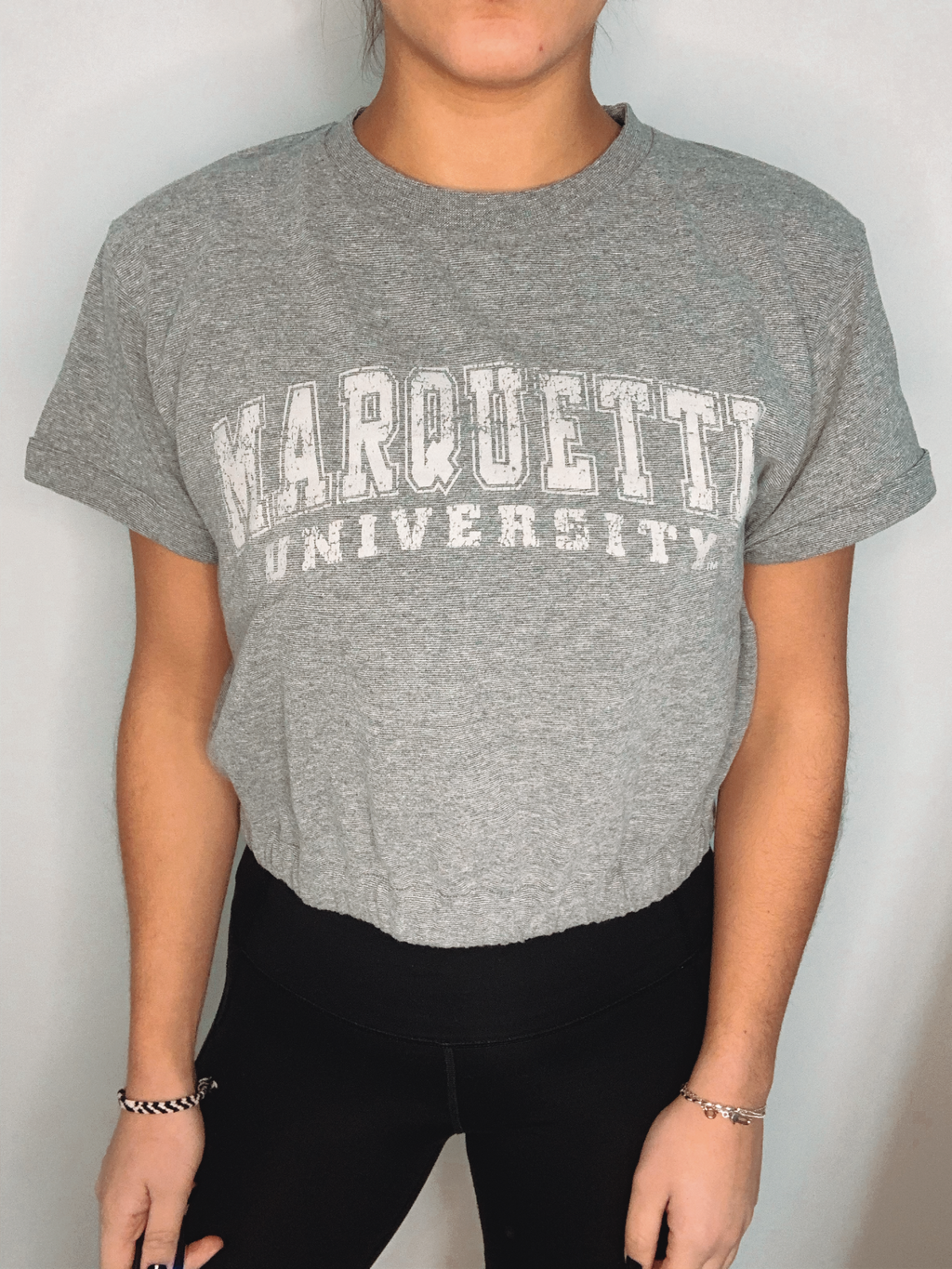 Marquette University Cinched Bottom Shirt