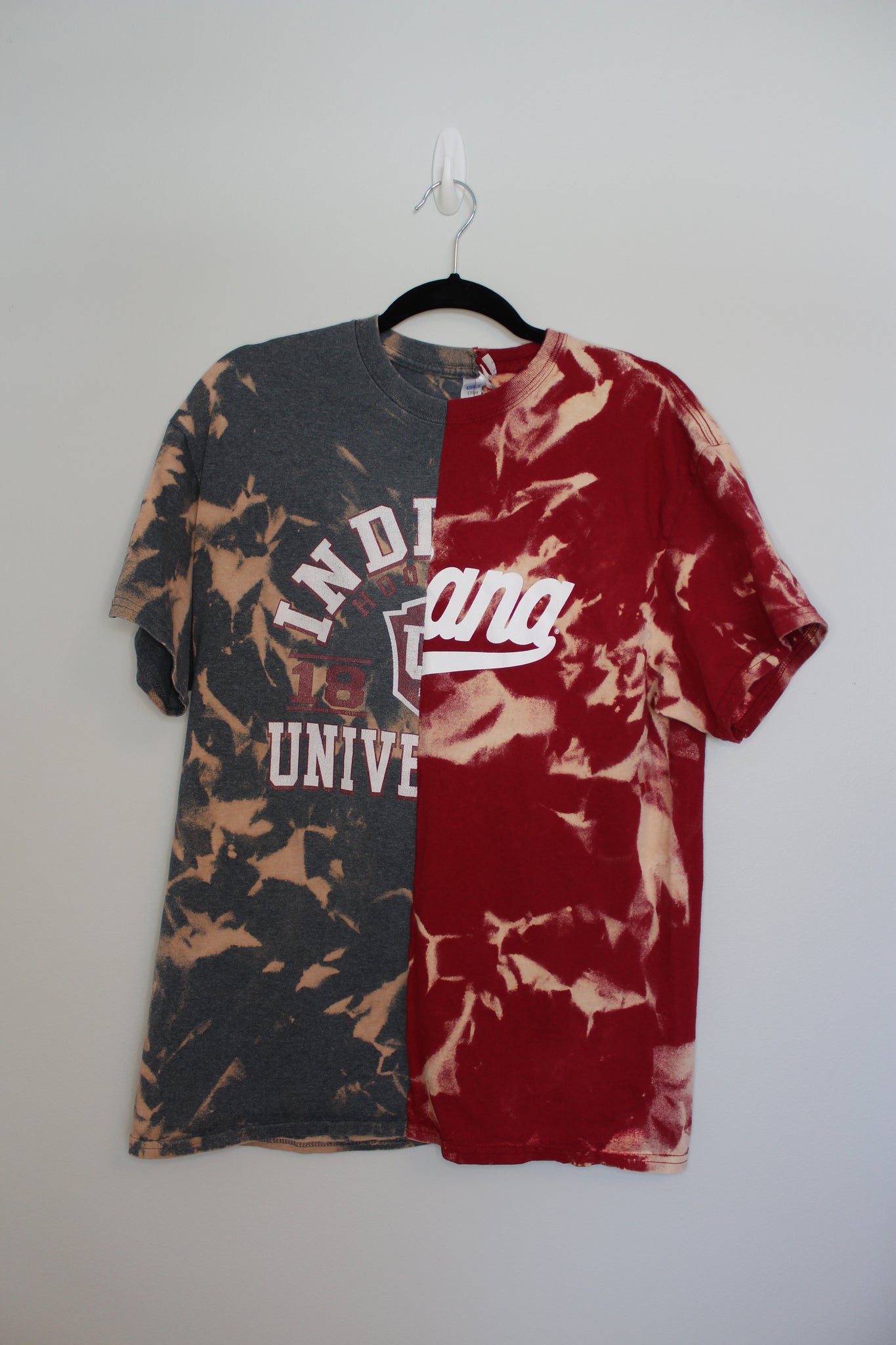 Indiana University Split Bleached Shirt