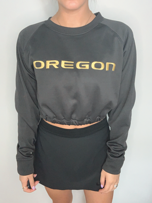 University of Oregon Cinched Bottom Sweatshirt