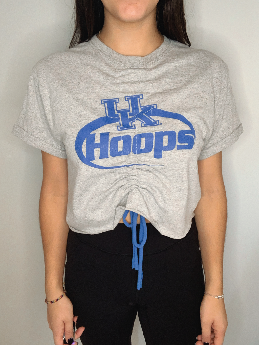 University of Kentucky Basketball Cinched Middle Shirt