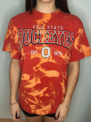 Ohio State Bleached Shirt