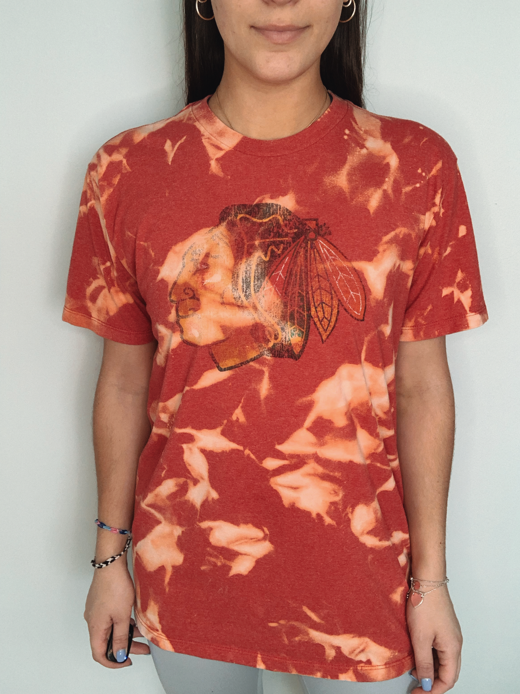 Chicago Blackhawks Bleached Shirt