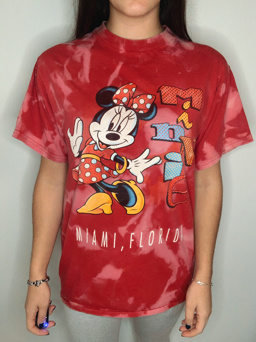 Minnie Mouse Bleached Shirt