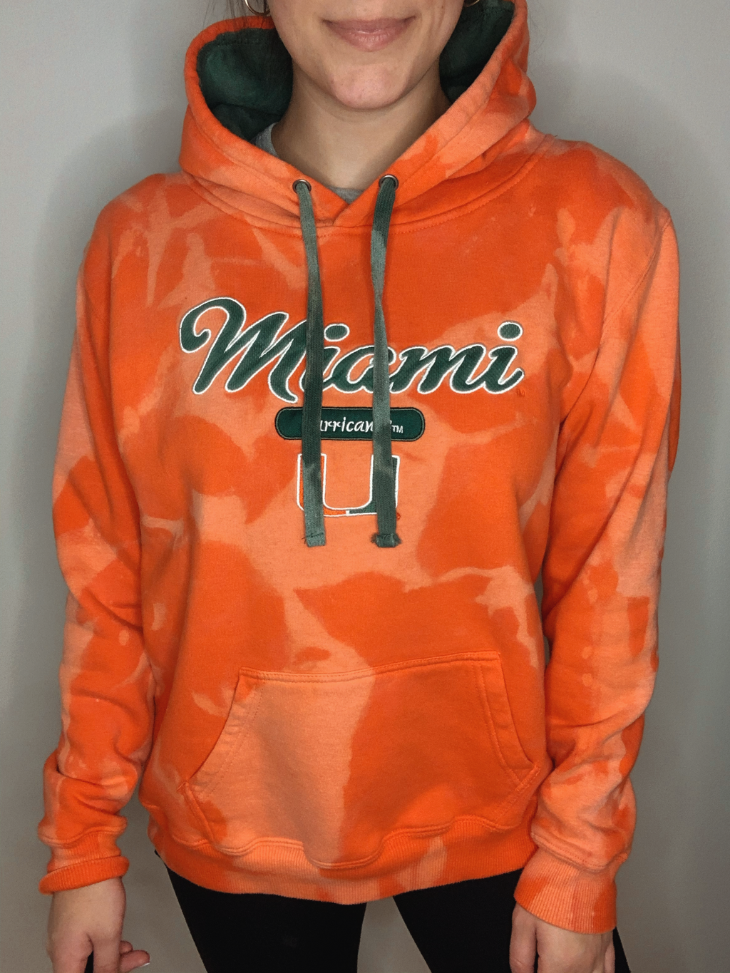 University of Miami Bleached Sweatshirt