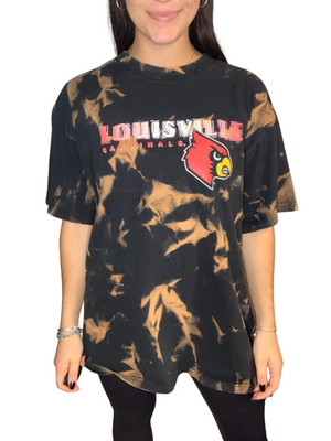University of Louisville Bleached Shirt